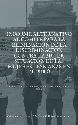 Informe Alternativo al Comité para la Eliminación de la Discriminación contra la Mujer Situación de las Mujeres Lesbianas en el Perú